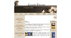 Desktop Screenshot of editrice-leonida.com