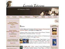 Tablet Screenshot of editrice-leonida.com